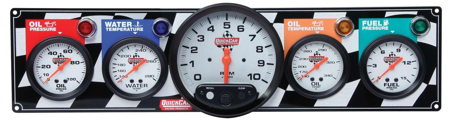4 Gauge Panel W/ 5in Tach - Burlile Performance Products