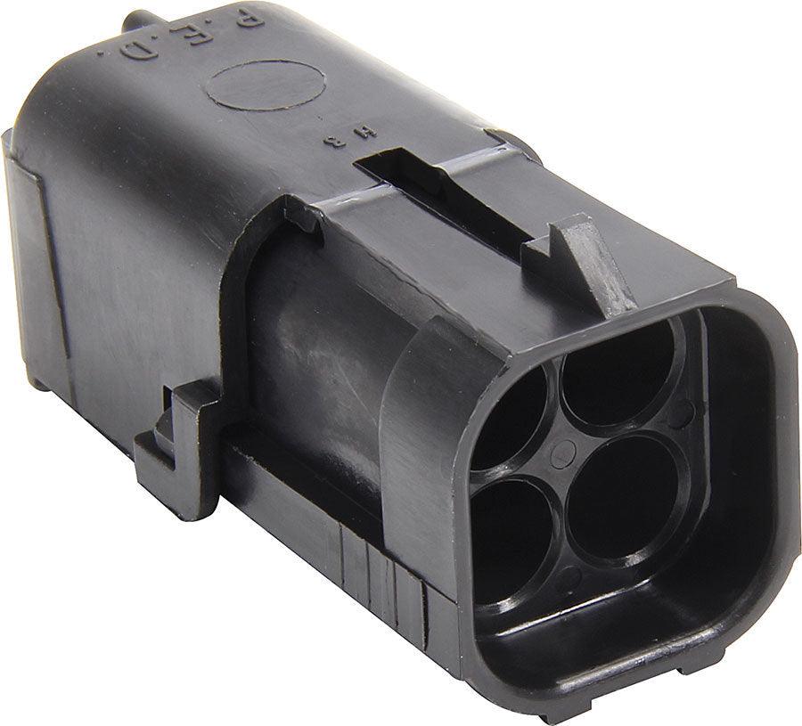 4 Pin Weather Pack Square Shroud Housing - Burlile Performance Products