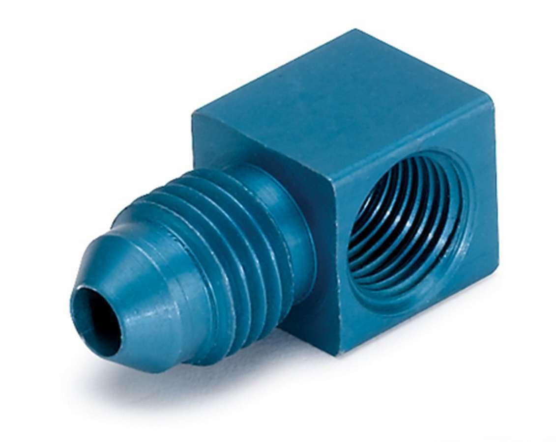 -4an 90 Degree Fitting - Blue - Burlile Performance Products