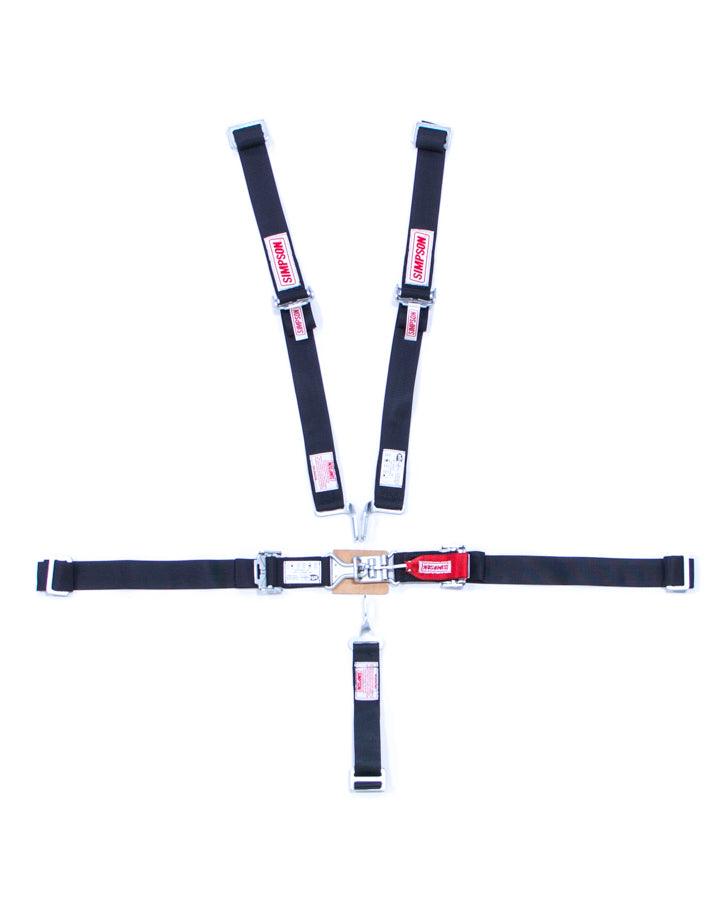 5-pt Harness System Jr Wrap Around BK - Burlile Performance Products