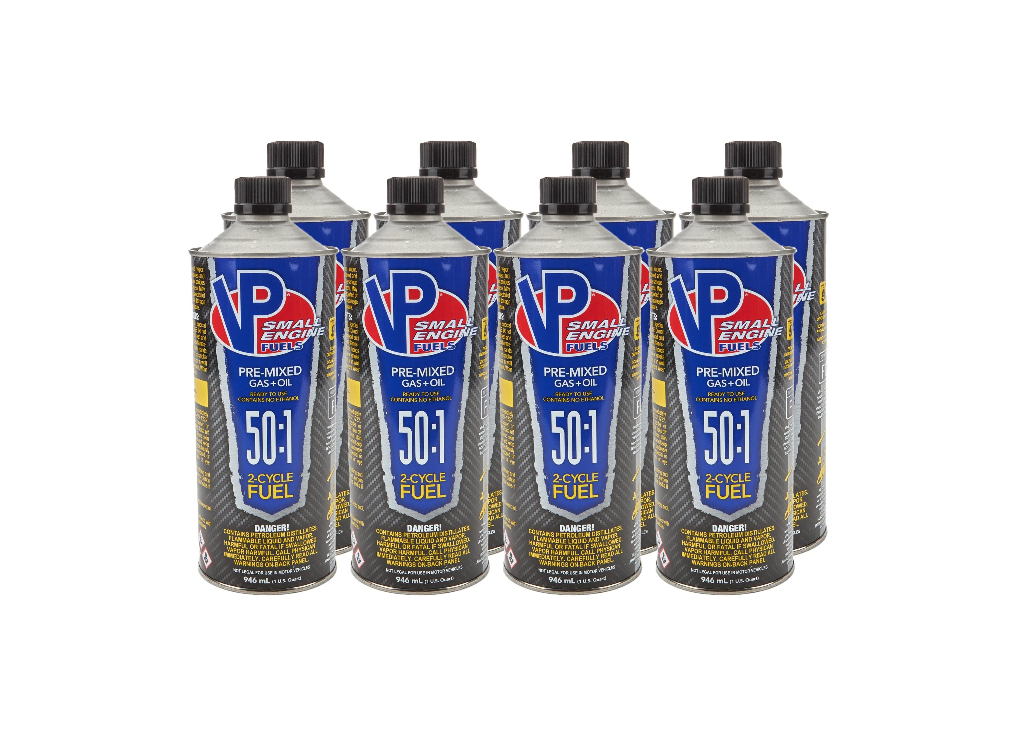50:1 Pre-Mix Fuel 1qt Cans (Case 8) - Burlile Performance Products
