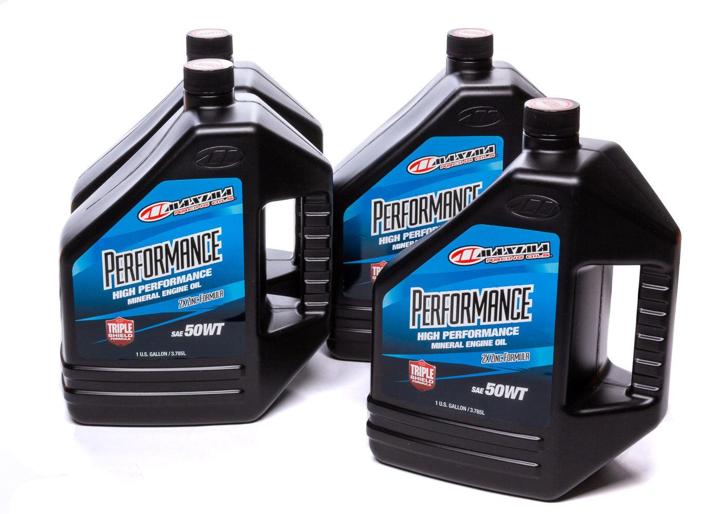50w Petroleum Oil Case 4 x 1 Gallon - Burlile Performance Products