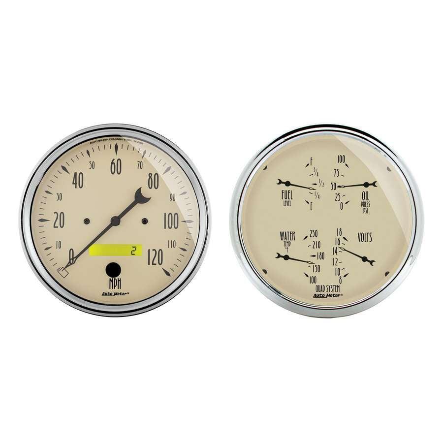 5in A/B Quad Gauge/Speedo Kit - Burlile Performance Products