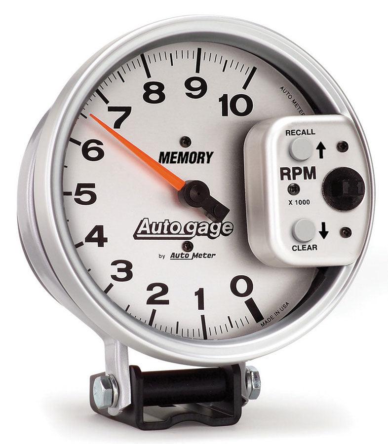 5in Auto Gage Monster Tach Silver - Burlile Performance Products