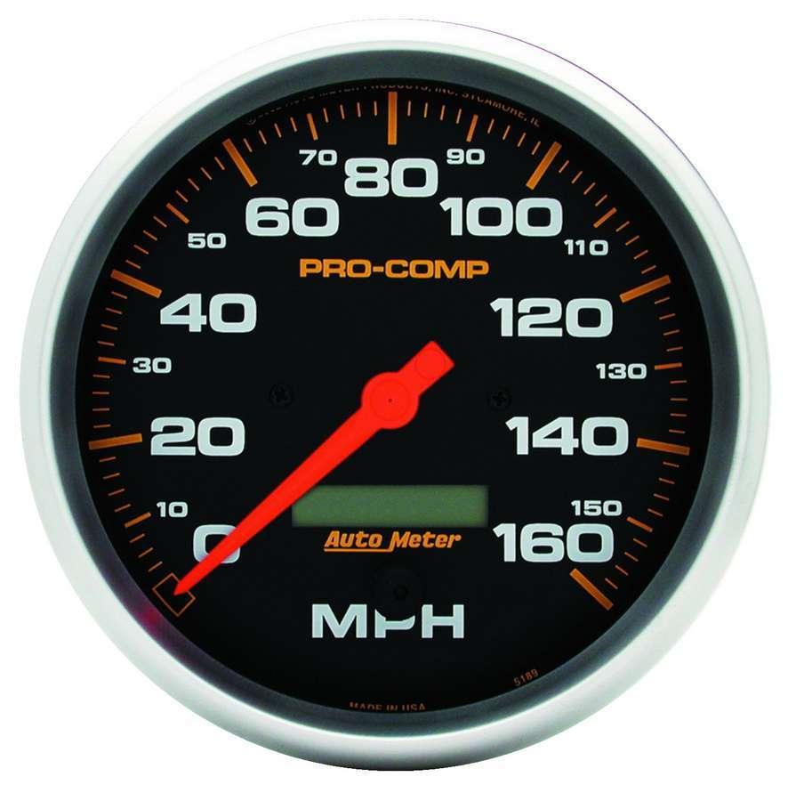 5in P/C Electric Speedo 0-160MPH - Burlile Performance Products