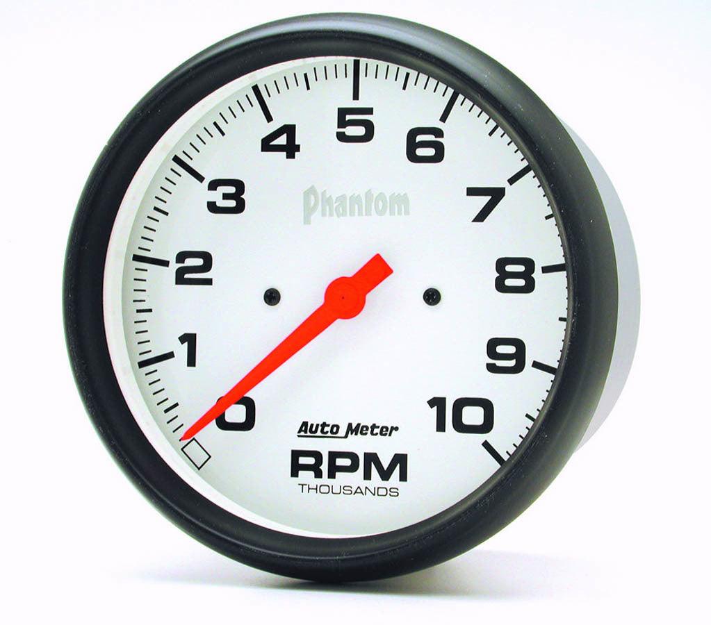 5in Phantom In-Dash Tach 10000 RPM - Burlile Performance Products