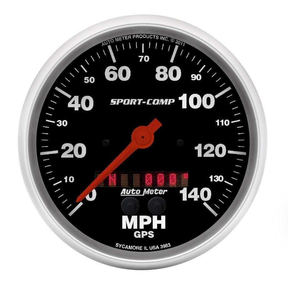 5in S/C GPS Speedo w/Rally-Nav Display - Burlile Performance Products