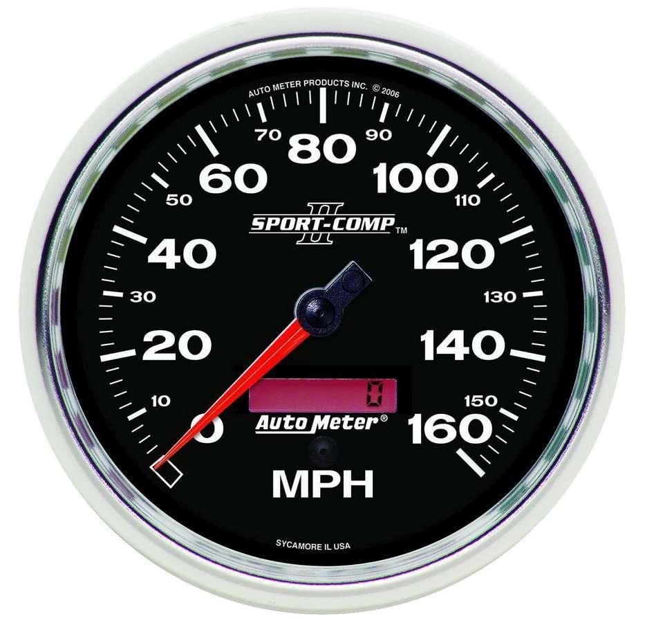 5in S/C II In-Dash Speedo 160MPH - Burlile Performance Products