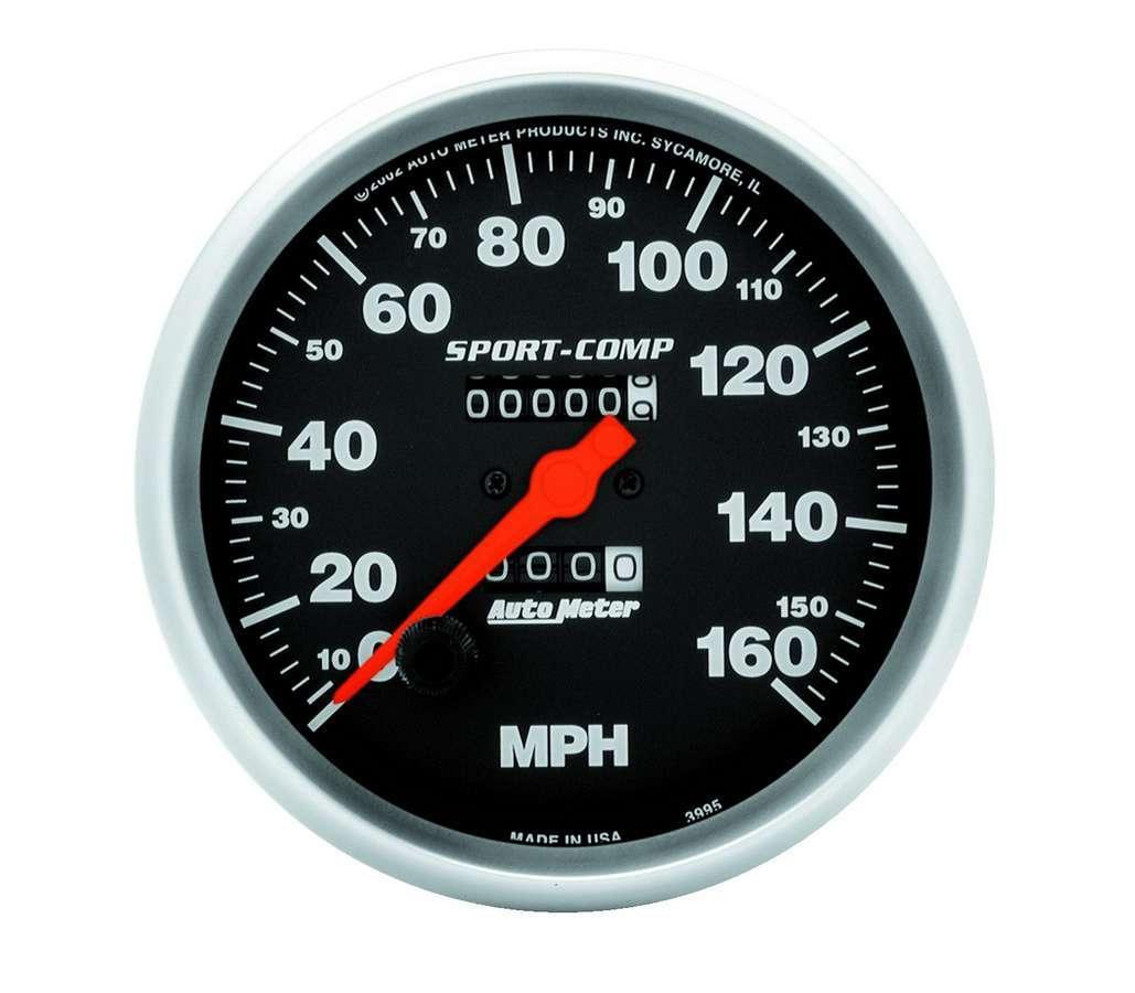 5in Sport Comp 160mph Speedometer - Burlile Performance Products
