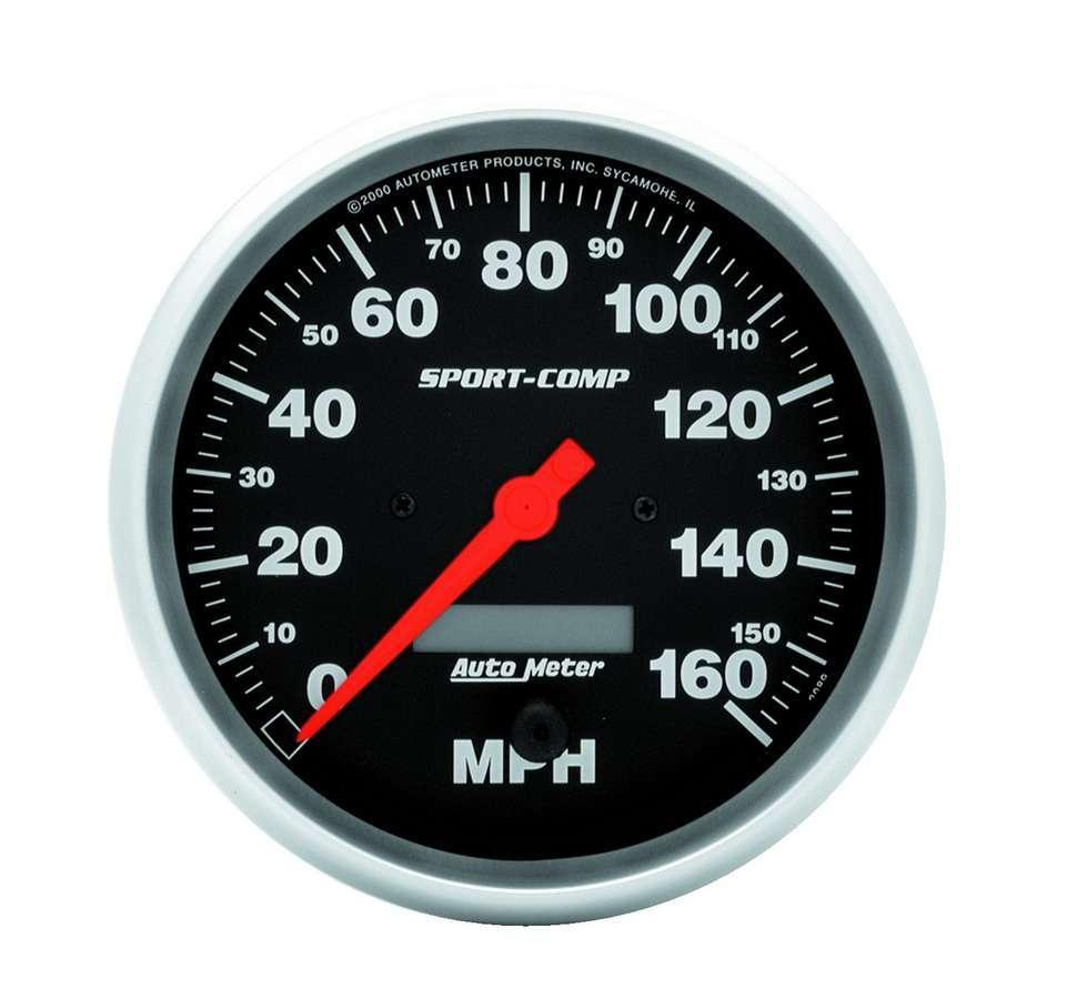 5in Sport Comp. Elec. 160 MPH Speedometer - Burlile Performance Products