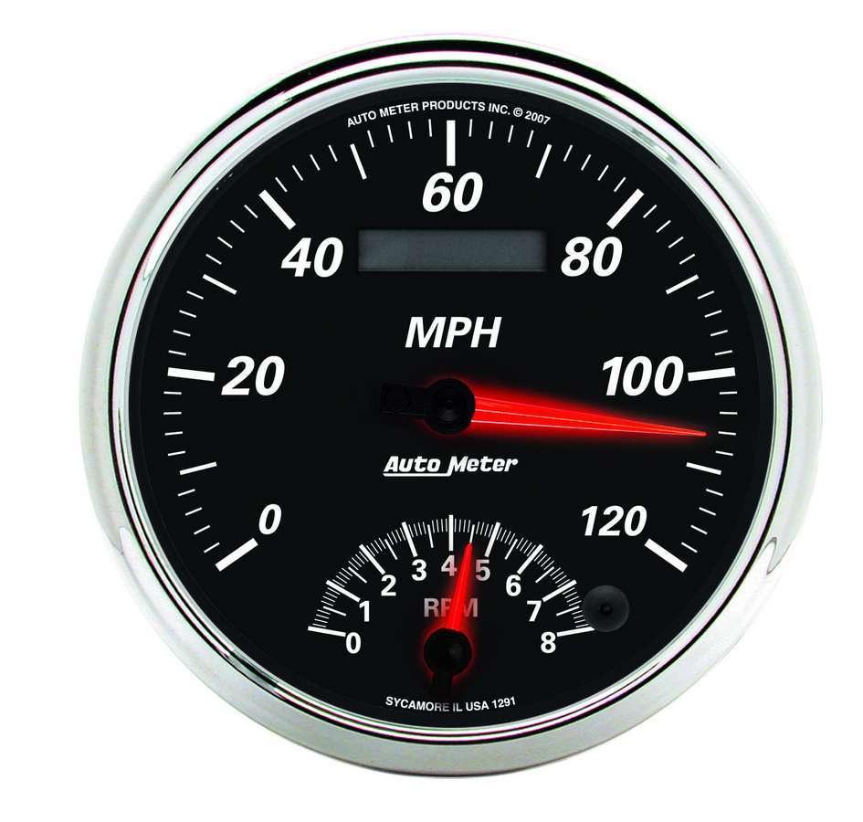 5in Tach/Speedo Gauge 120 MPH 8000 RPM - Burlile Performance Products