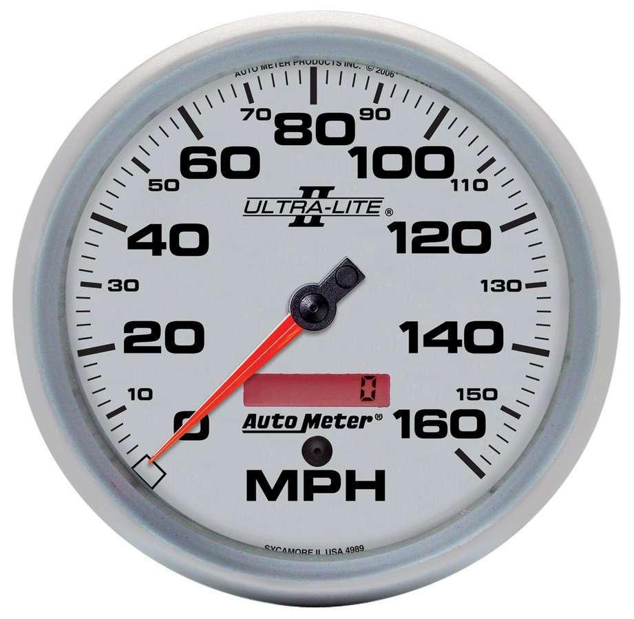 5in U/L II In-Dash Speedo 160MPH - Burlile Performance Products
