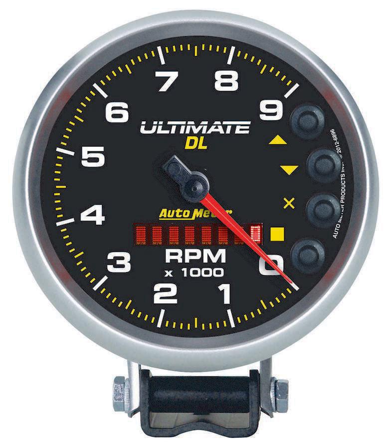 5in Ultimate DL Tach 9000 RPM Black - Burlile Performance Products