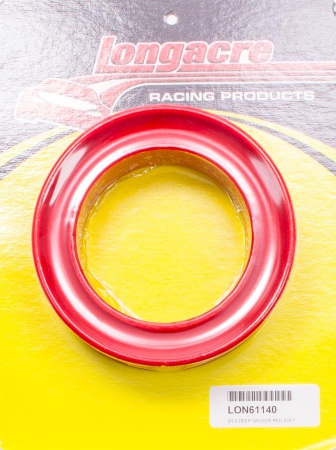 5in/5.5in Deep Groove Spring Rubber Red Soft - Burlile Performance Products