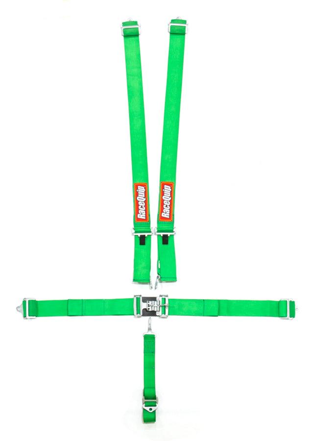 5pt Harness Set L&L Green SFI - Burlile Performance Products