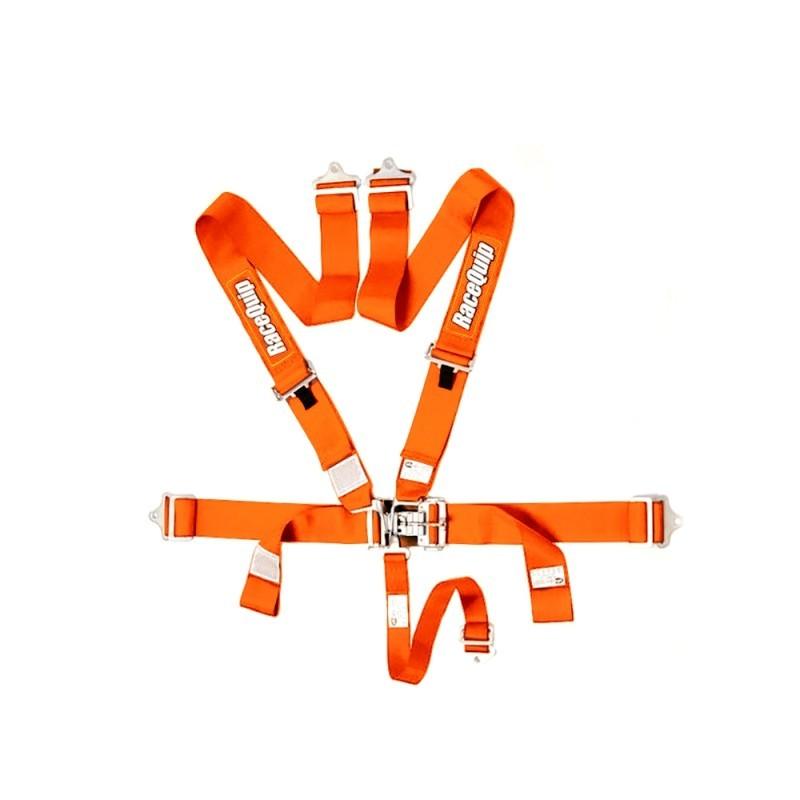5pt Harness Set L&L Orange SFI - Burlile Performance Products