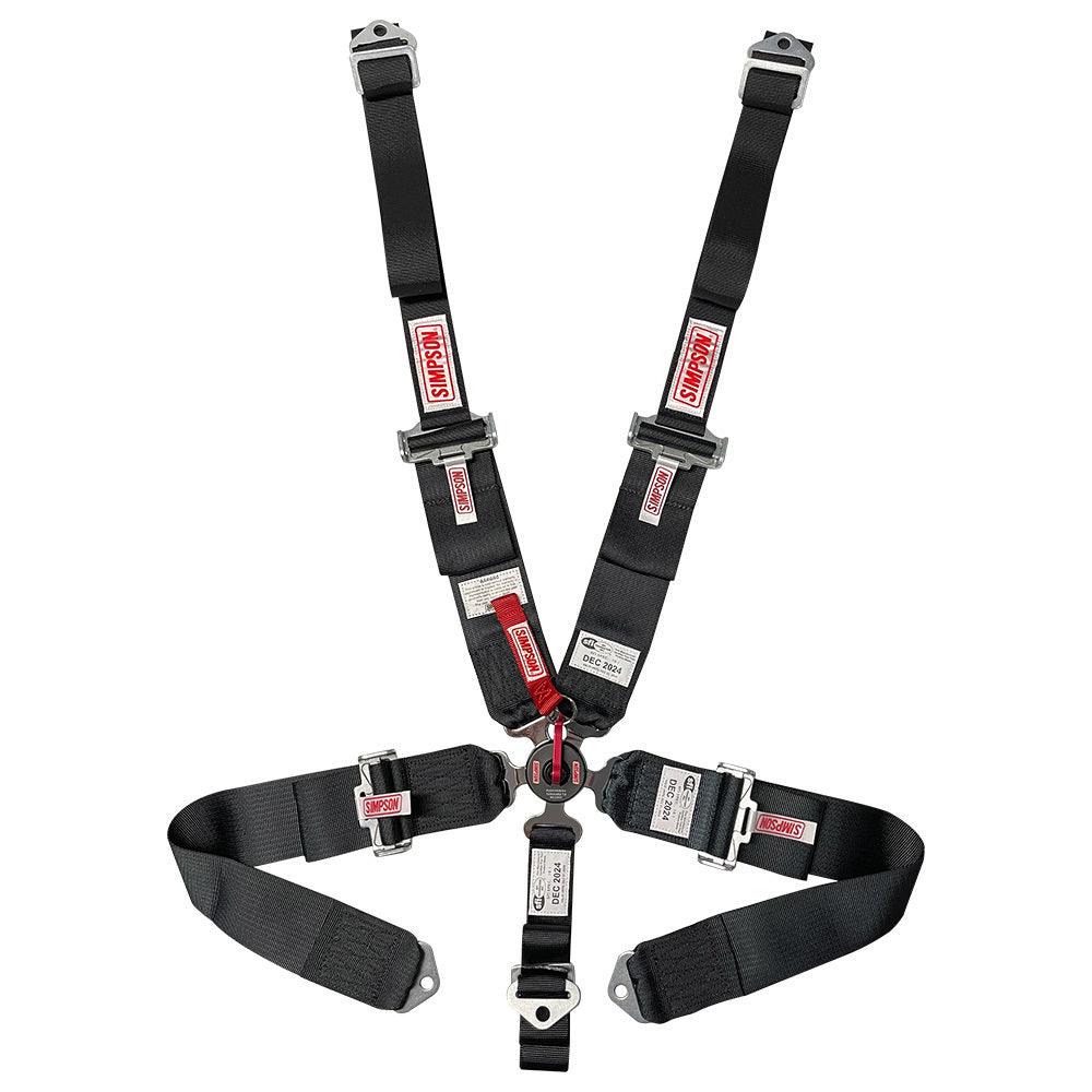 5PT Harness System CL P/D HNR B/I IND 55in BK - Burlile Performance Products