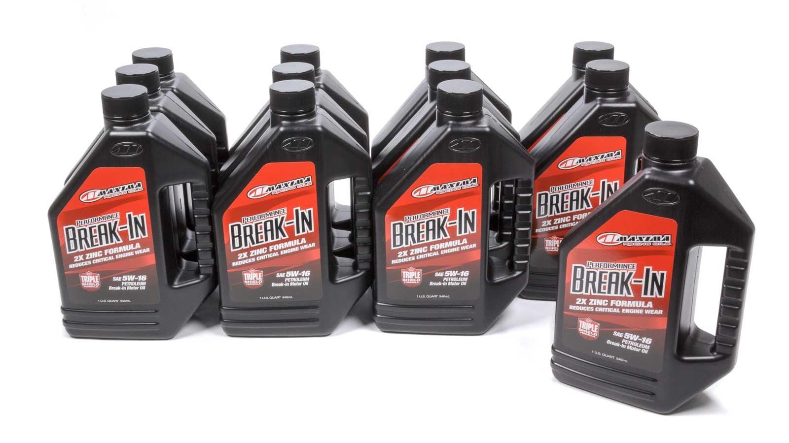 5W16 Break-In Oil Case 12x1 Quart - Burlile Performance Products