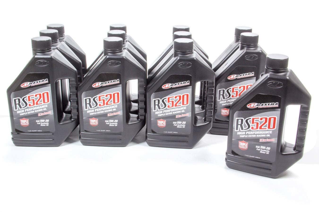 5w20 Synthetic Oil Case 12x1 Quart RS520 - Burlile Performance Products