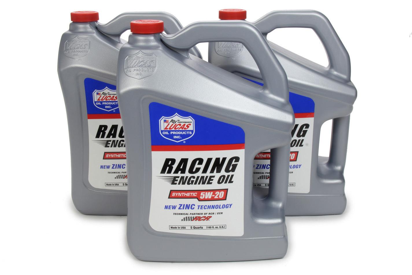 5w20 Synthetic Racing Oil Case 3 x 5 Quart - Burlile Performance Products