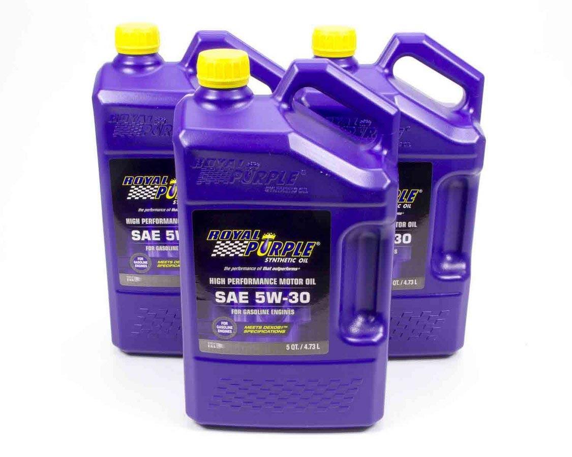 5w30 Multi-Grade SAE Oil 3x5qt Bottles - Burlile Performance Products