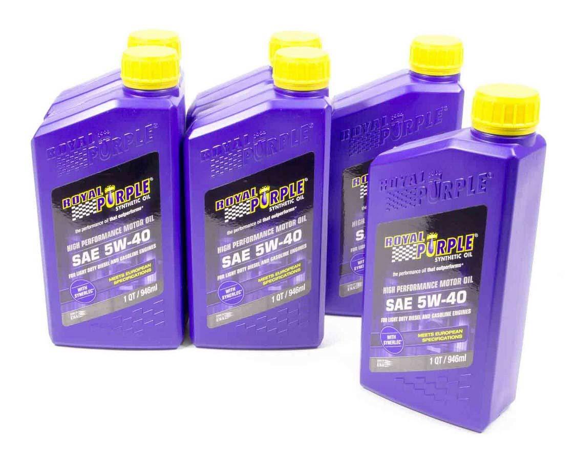 5w40 Mutli-Grade SAE Oil Case 6x1 Quart - Burlile Performance Products