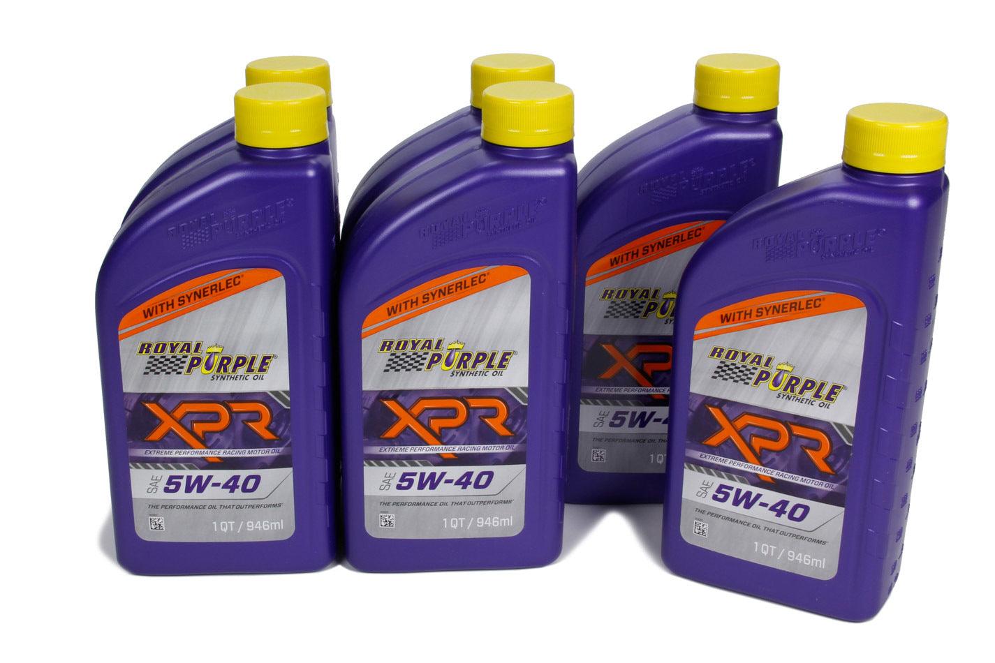 5w40 XPR Racing Oil Case 6 x 1 Quart - Burlile Performance Products