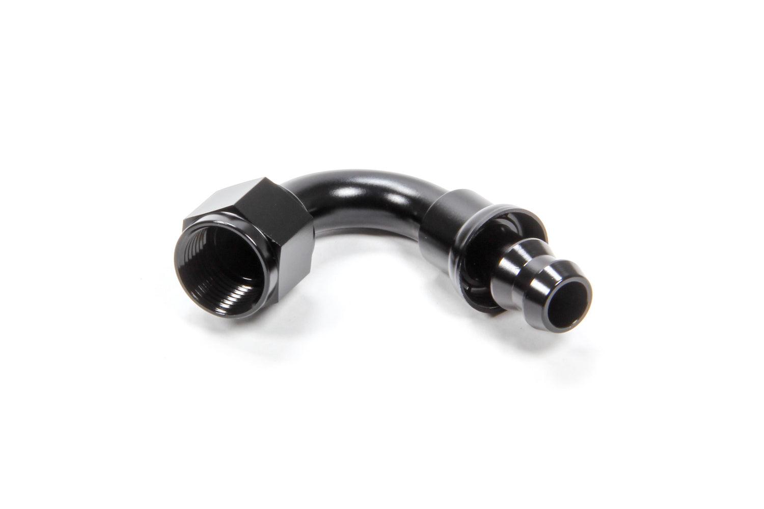 #6 120 Degree Hose End Push Lock - Burlile Performance Products