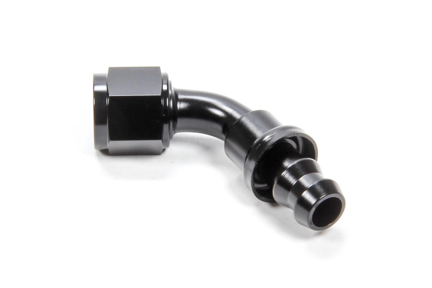#6 60 Degree Hose End Push Lock - Burlile Performance Products