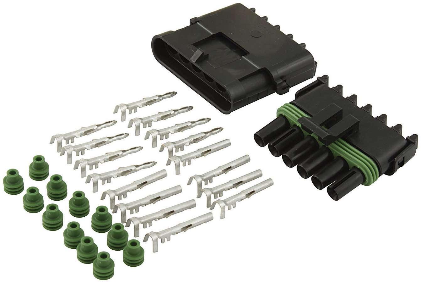 6-Wire Weather Pack Connector Kit - Burlile Performance Products