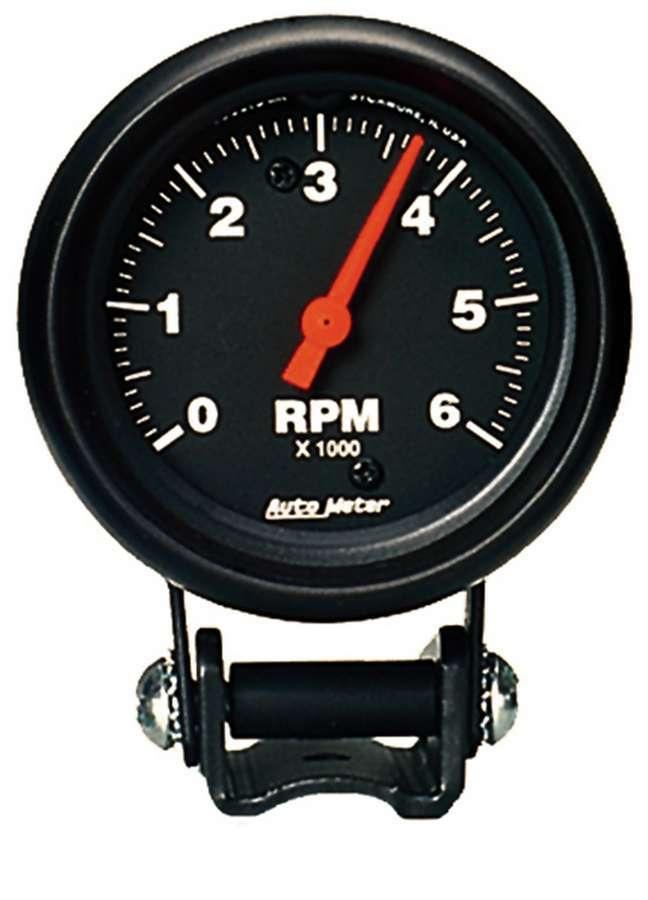 6000 Rpm Black Tach - Burlile Performance Products