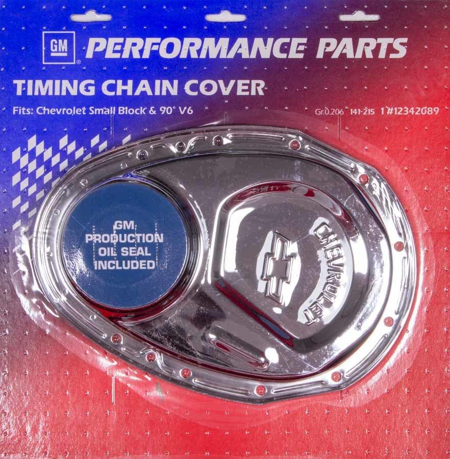 69-91 SBC Chrome Timing Cover - Burlile Performance Products