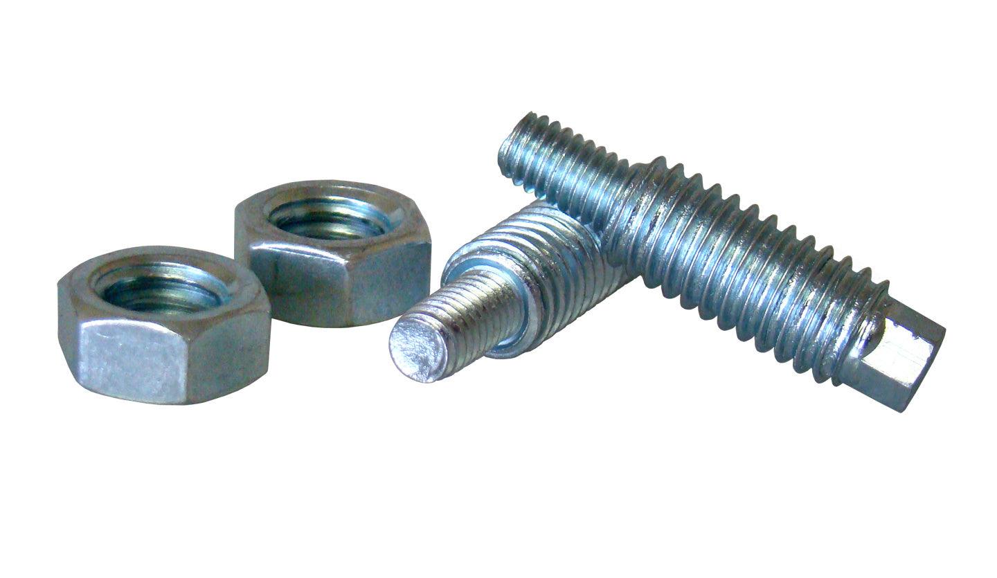 6mm to 3/8 Stud Adaptor Zinc Plated (pair) - Burlile Performance Products