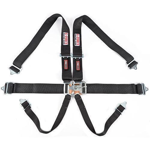 6pt Harness Set L&L Black Indiv Shldr - Burlile Performance Products