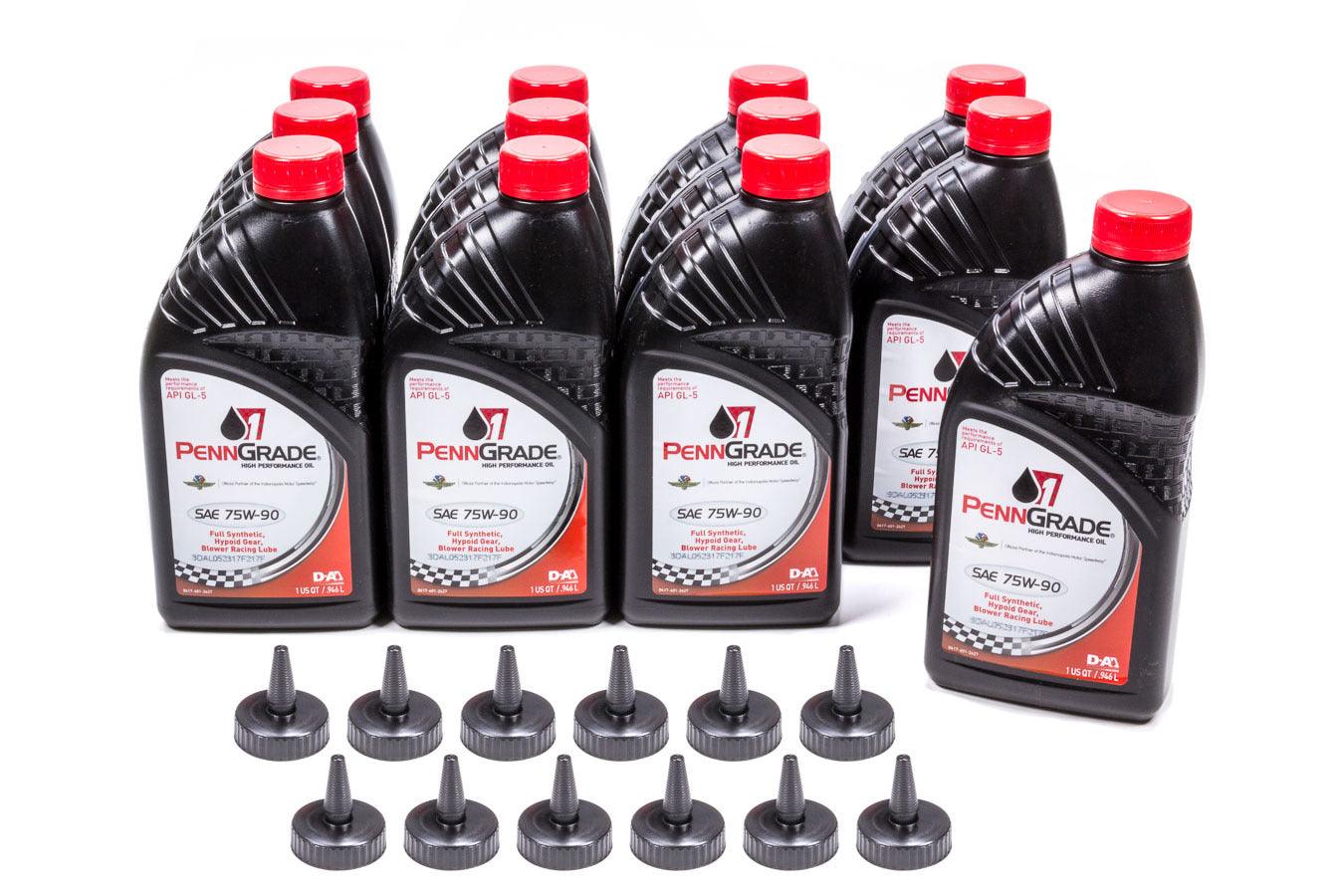 75w90 Hypoid Gear Oil Case 12 x 1 Qt. - Burlile Performance Products