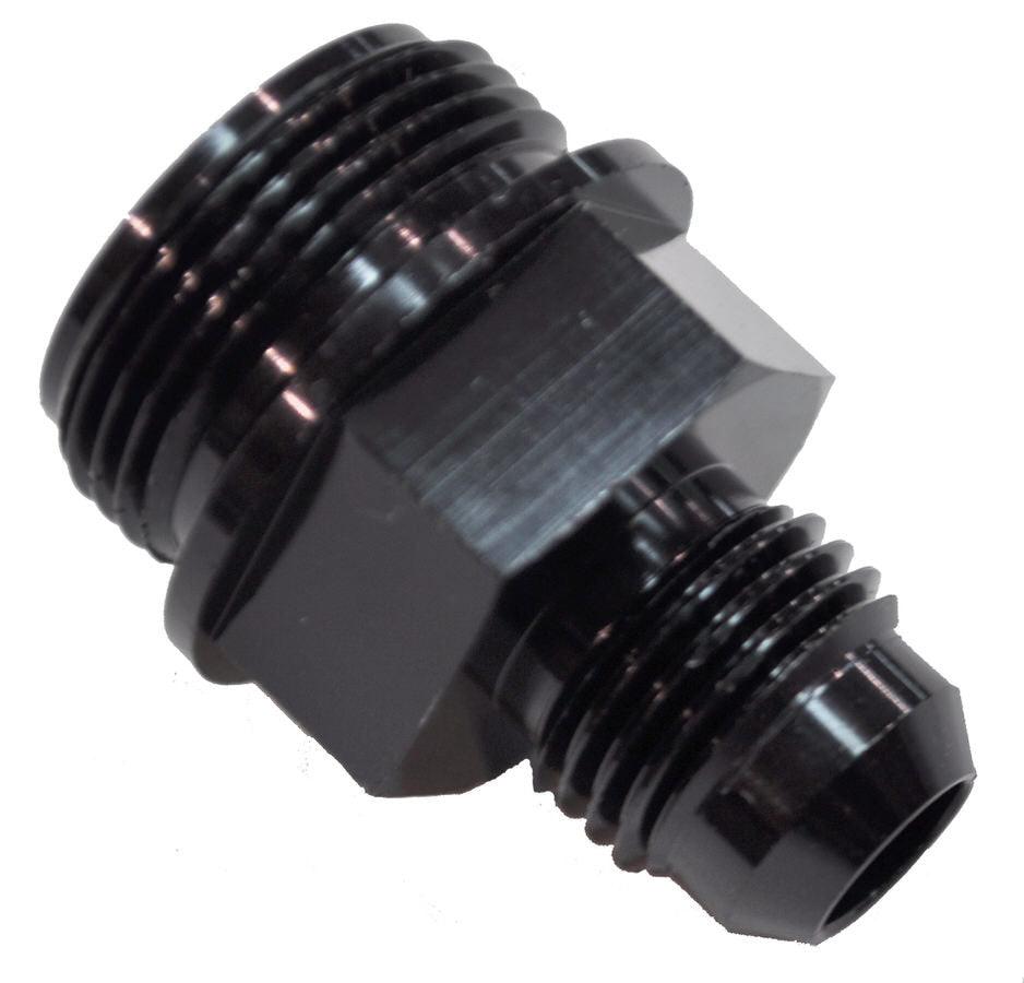 7/8-20 6an Fuel Inlet Fitting Black - Burlile Performance Products