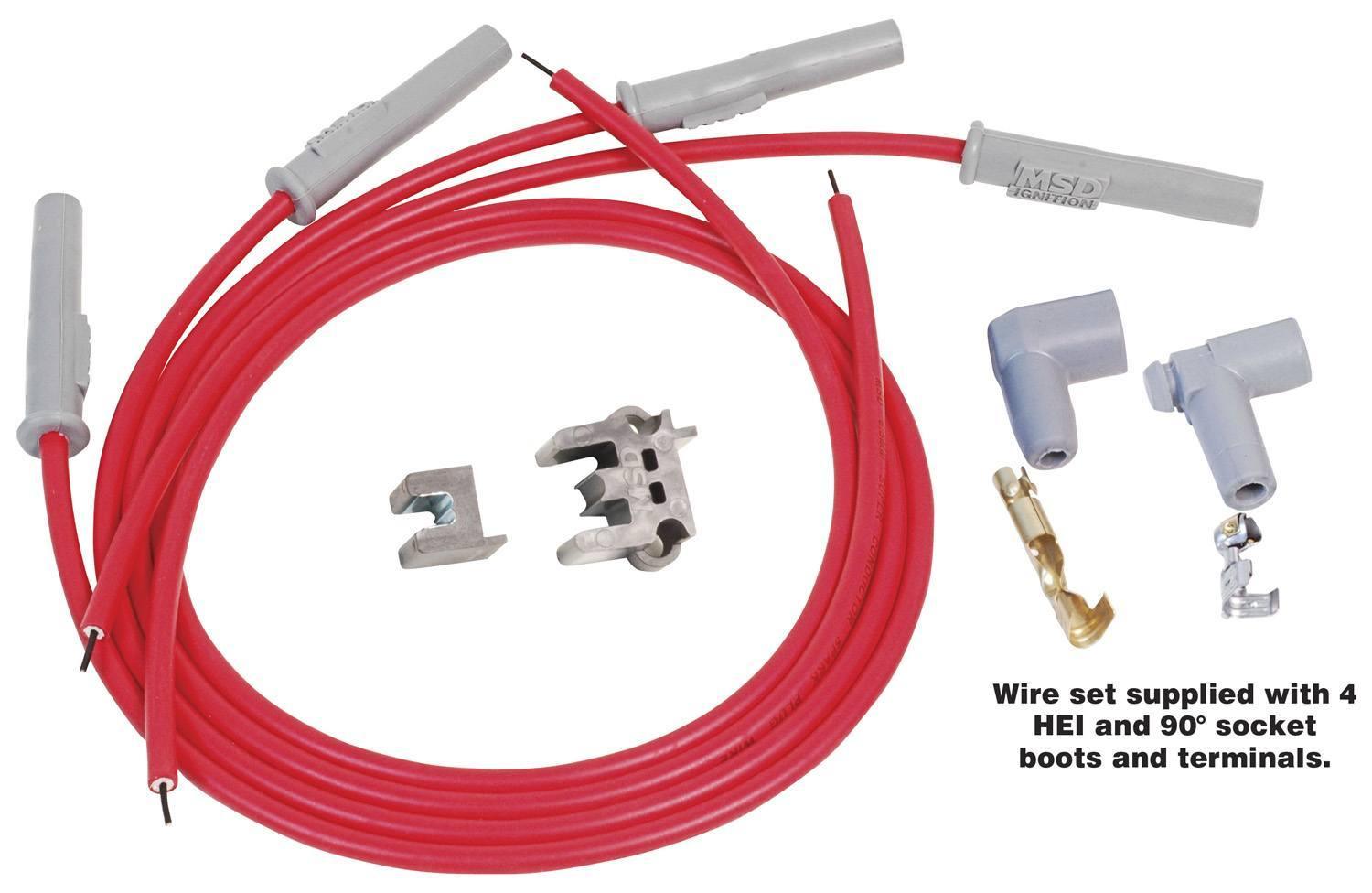 8.5MM Wire Set-4 Cyl Hei - Burlile Performance Products