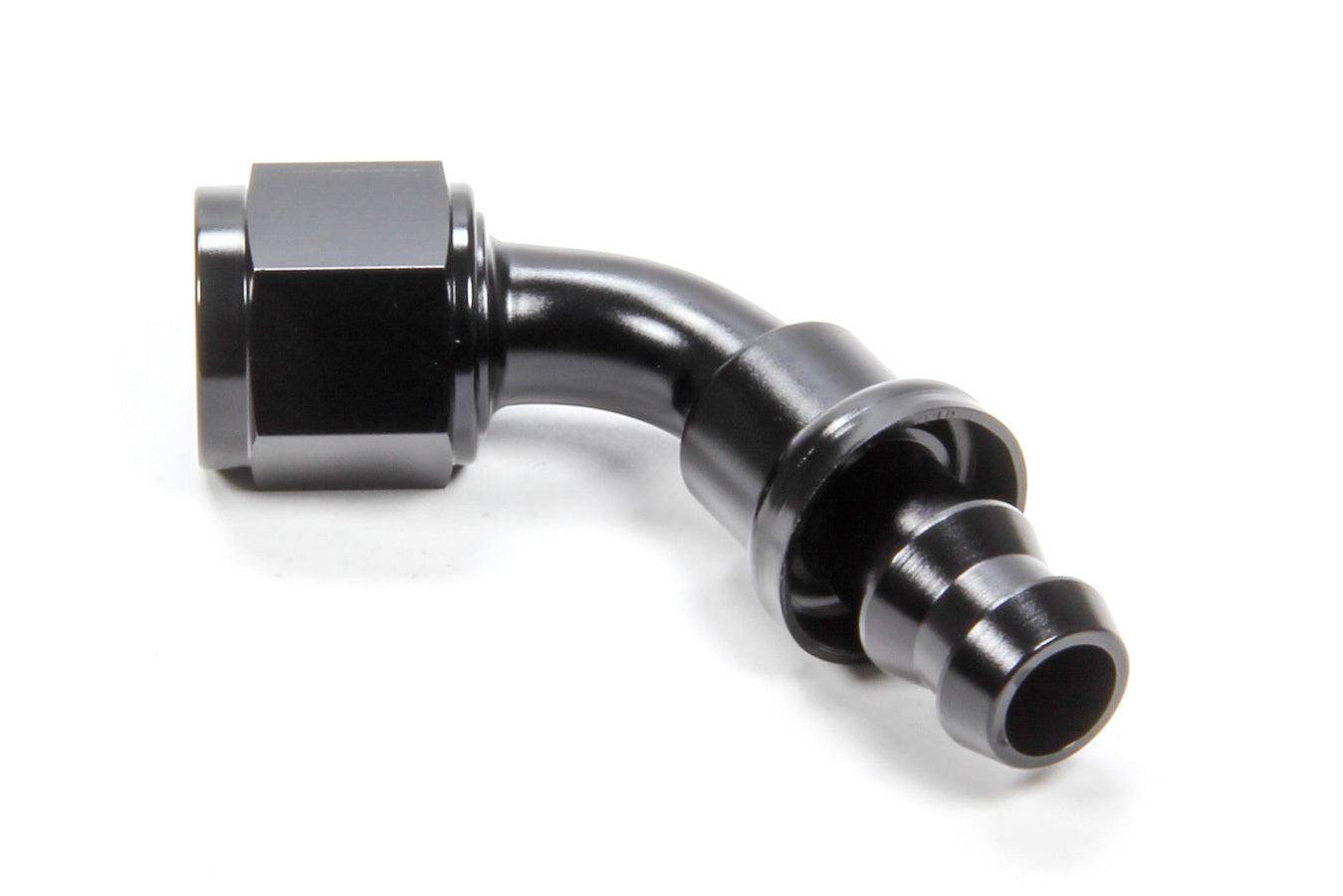 #8 60 Degree Hose End Push Lock - Burlile Performance Products