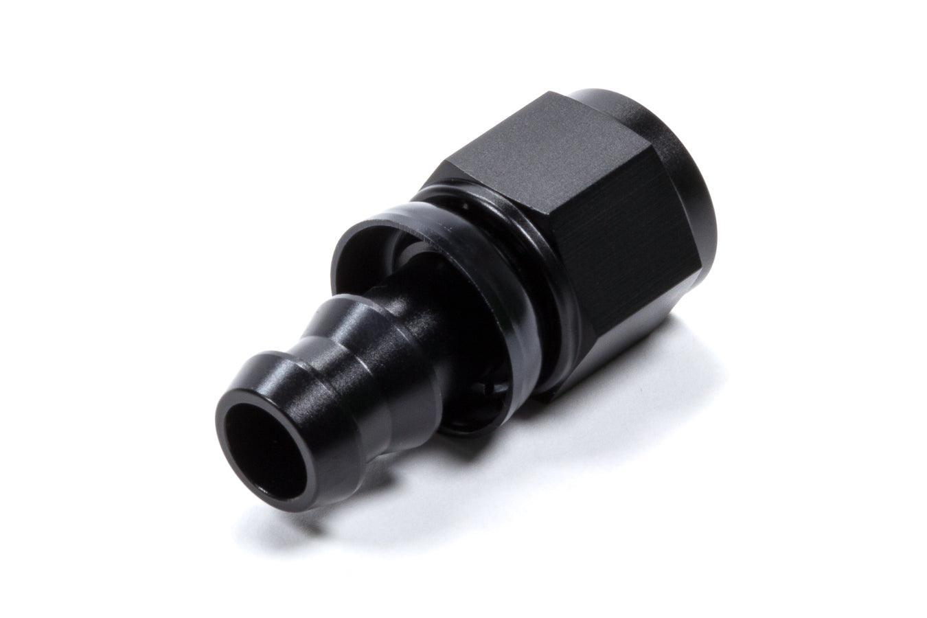 #8 Straight Hose End Push Lock - Burlile Performance Products