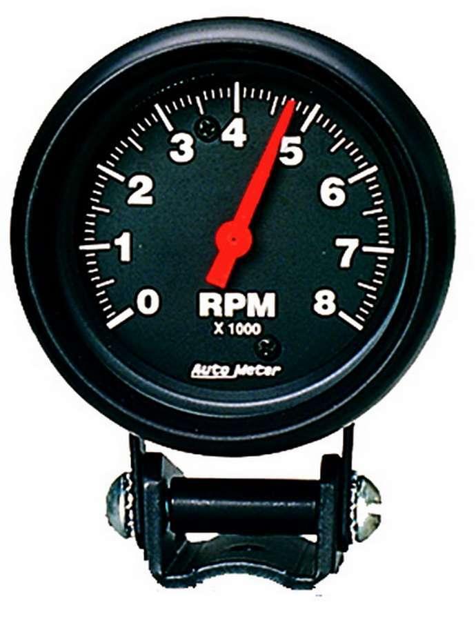 8000 Rpm Black Tach - Burlile Performance Products