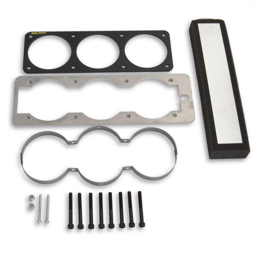 87-93 Mustang 2-5/8in Triple Gauge Cage - Burlile Performance Products