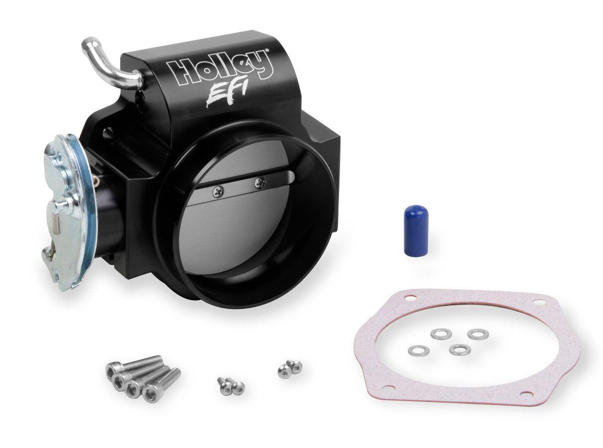 90mm LS Throttle Body w/Tapered Bore - Black - Burlile Performance Products