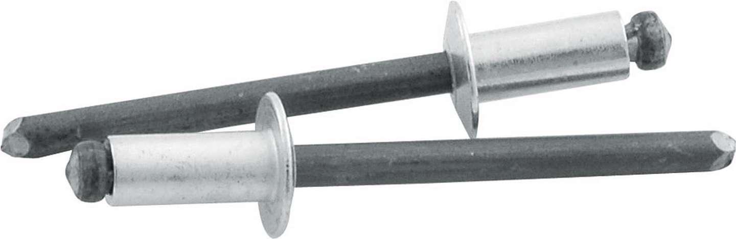 Sm Hd Rivet Silver 250pk - Burlile Performance Products