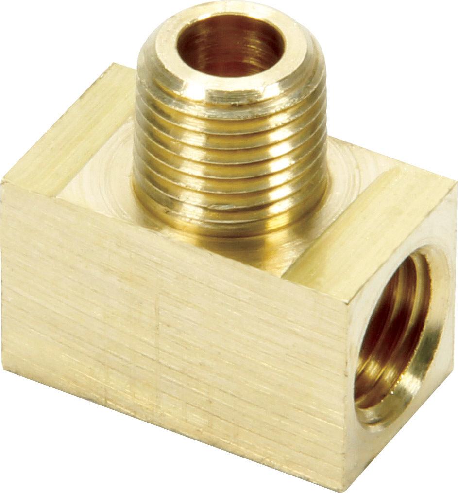 Inverted Flare Tee 3/16in w/ 1/8NPT Male - Burlile Performance Products