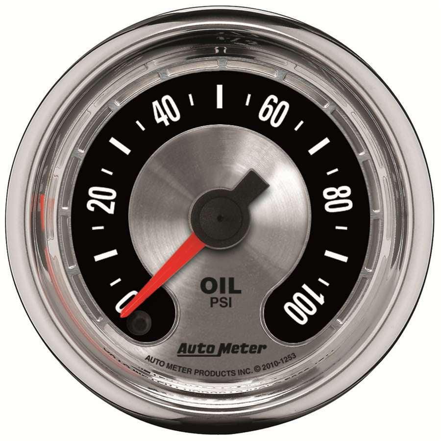 2-1/16 A/M Oil Pressure Gauge 0-100psi - Burlile Performance Products