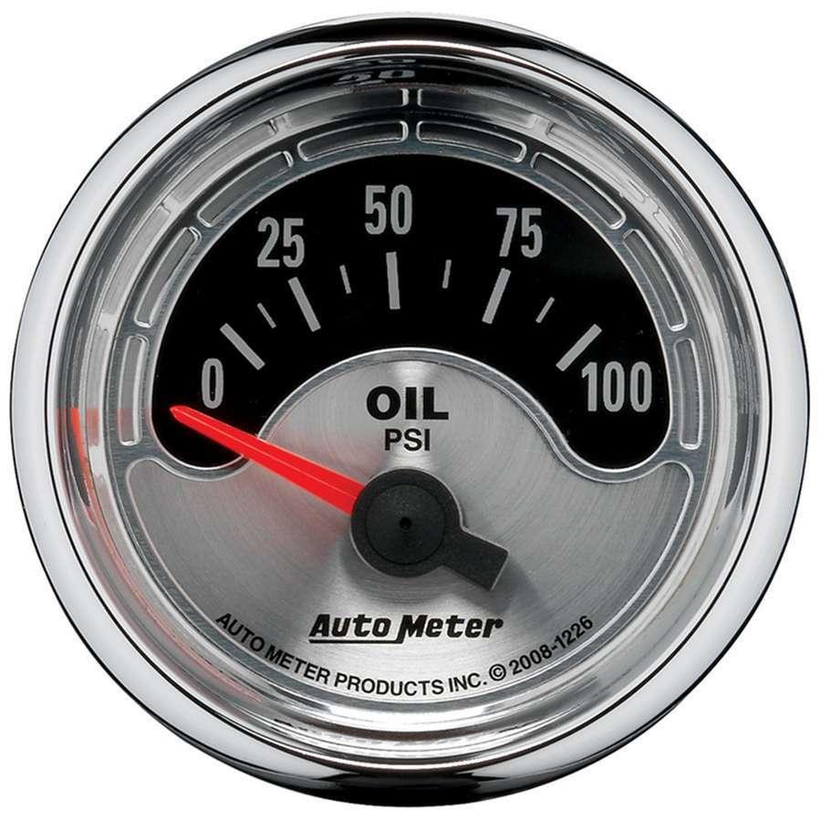 2-1/16 A/M Oil Pressure Gauge 0-100psi - Burlile Performance Products