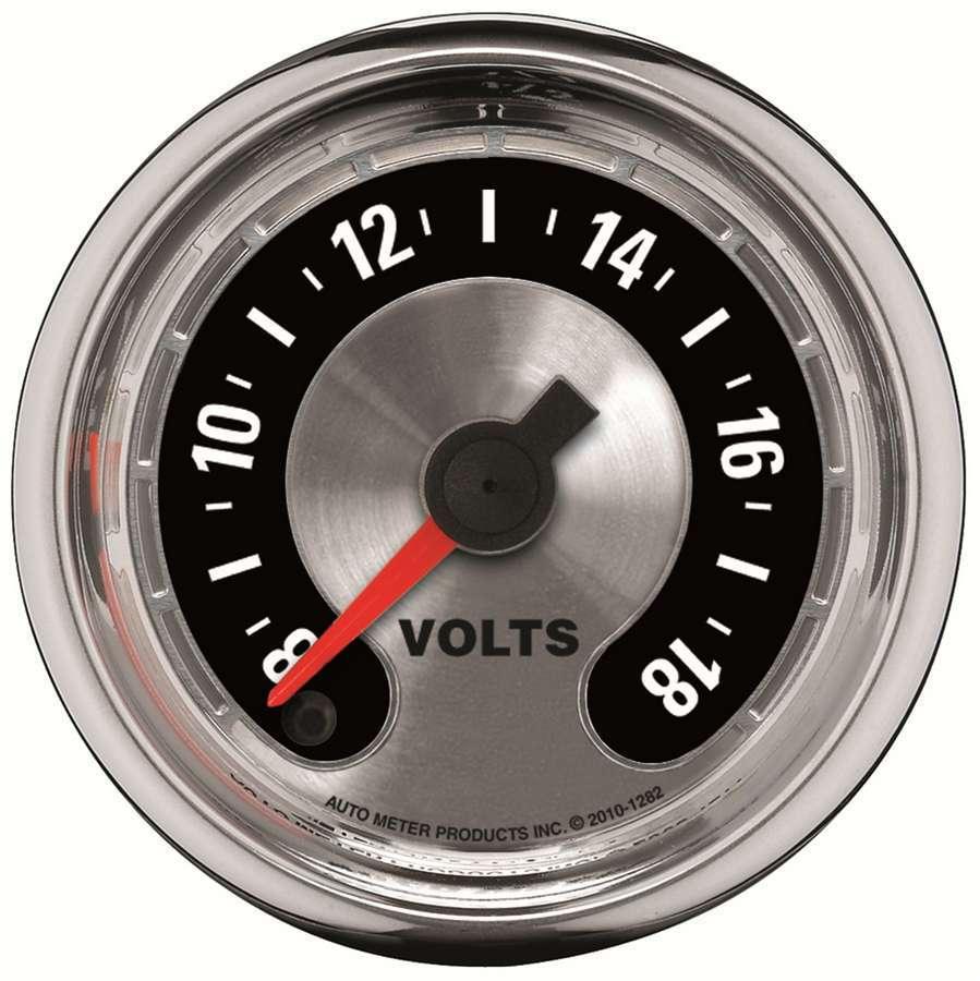 2-1/16 A/M Voltmeter Gauge 8-18 - Burlile Performance Products