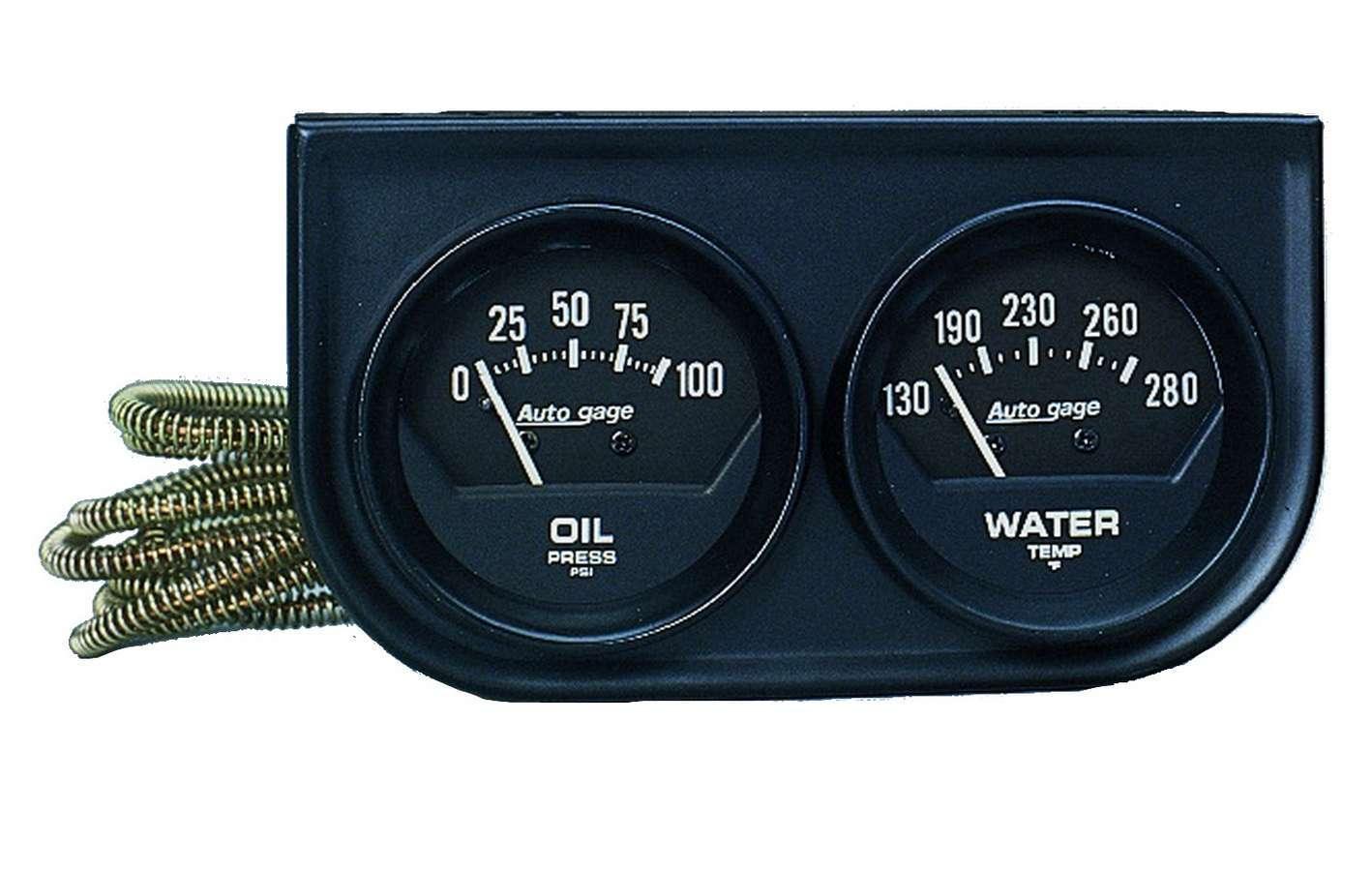 2in Black Mech. Gauge Panel - Burlile Performance Products