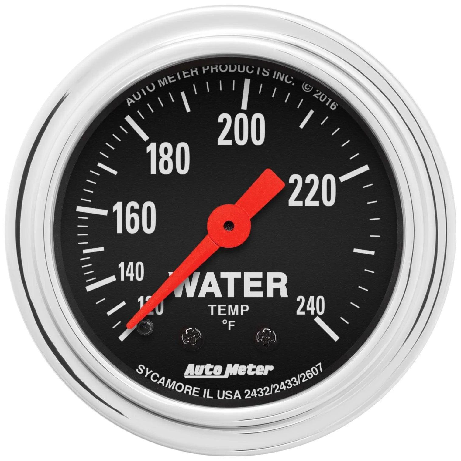 120-240 Water Temp Gauge - Burlile Performance Products