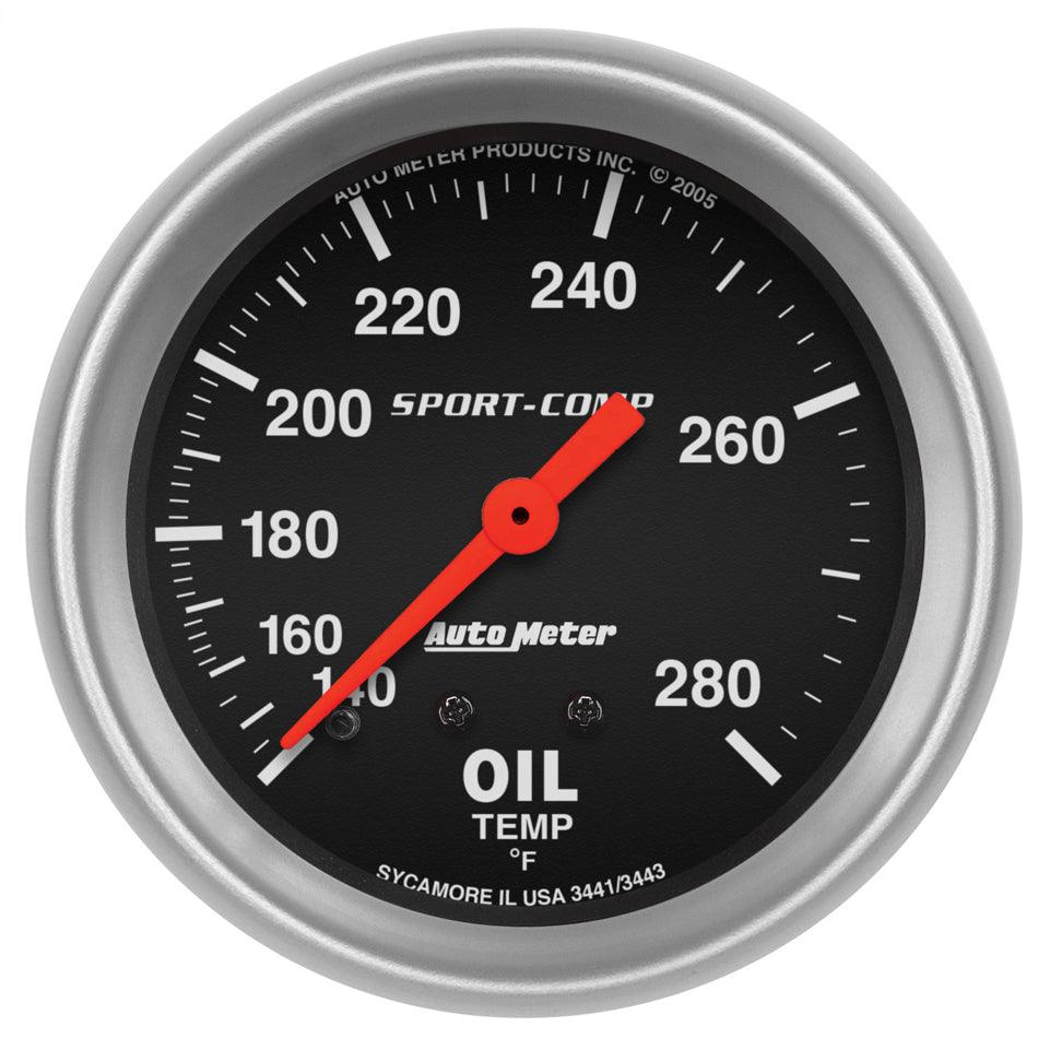140-280 Oil Temp Gauge - Burlile Performance Products